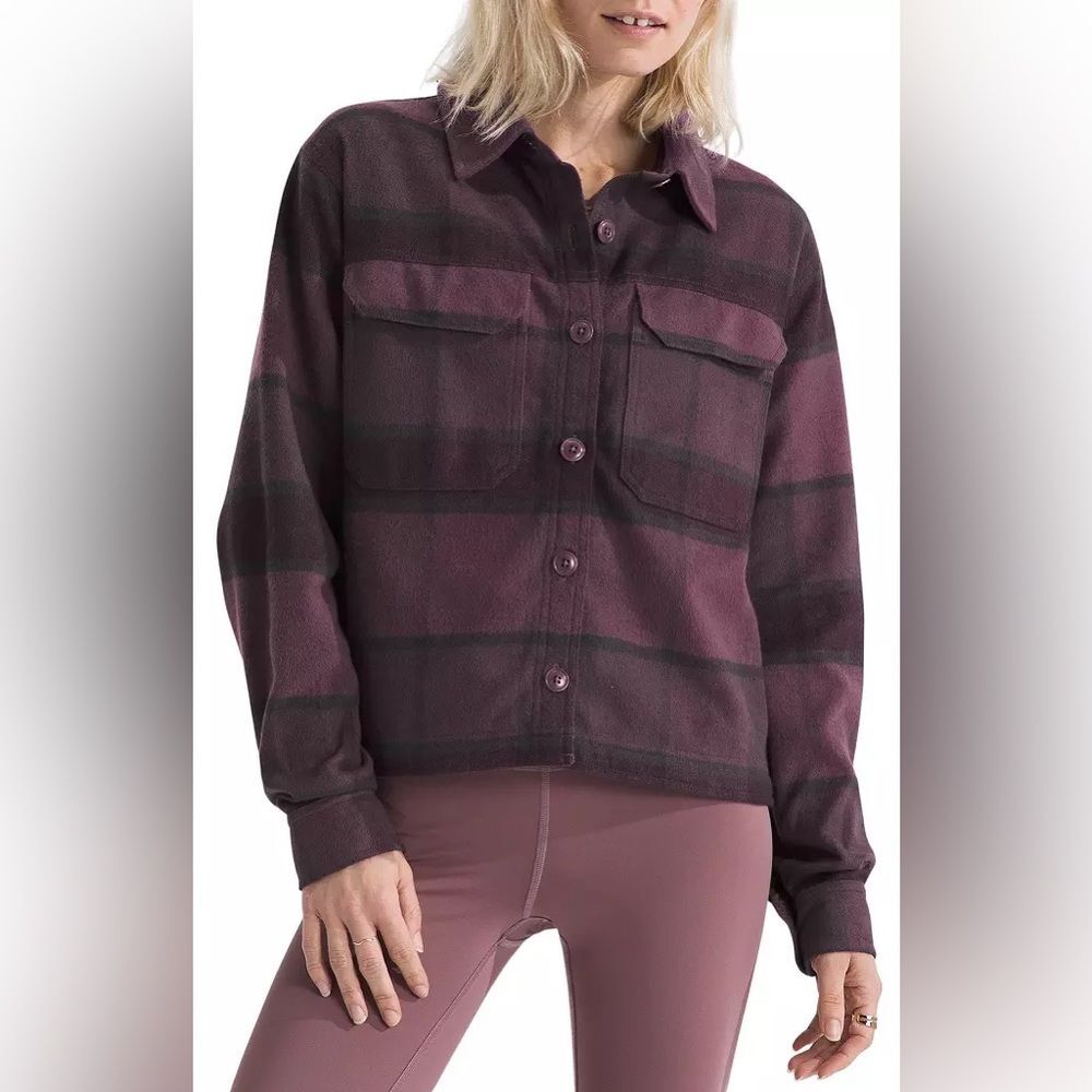 NWT The North Face Women’s Valley Flannel Shirt - Size XXL